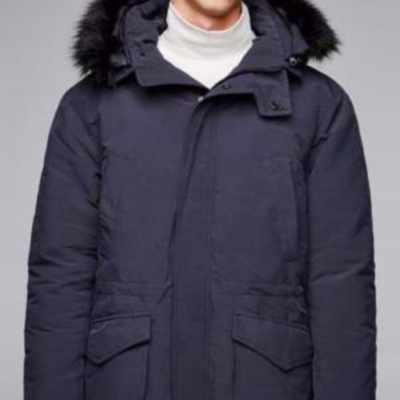 zara men winter jacket